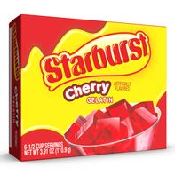 STARBURST Gelatin Cherry (6 Servings)️