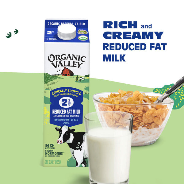 Organic Valley® 2% Reduced Fat Milk