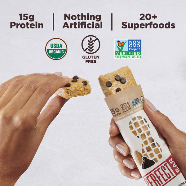 Perfect Bar Dark Chocolate Chip Peanut Butter Protein Bar, Gluten-Free 2.3 oz