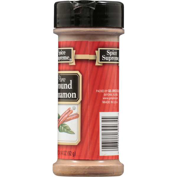 Spice Supreme Cinnamon, Ground, Pure