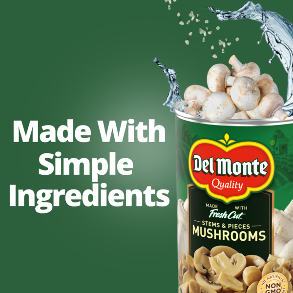 Del Monte Mushroom Stems