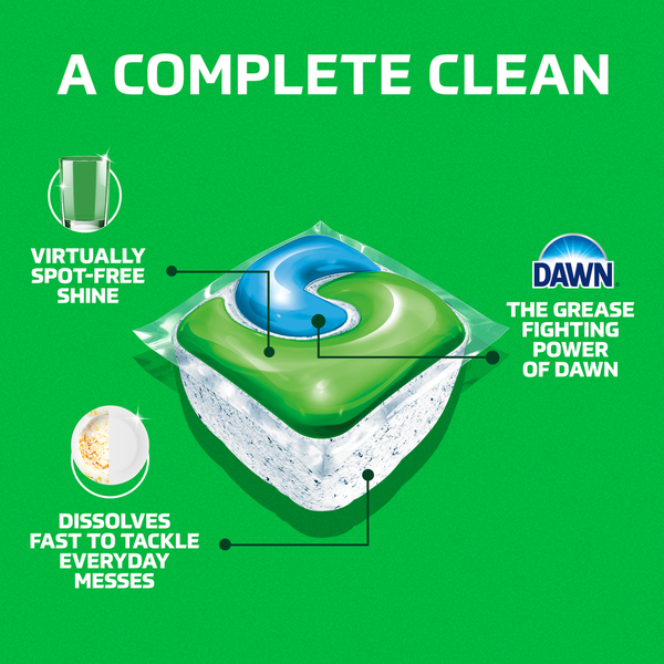 Cascade Complete Dishwasher Detergent Fresh