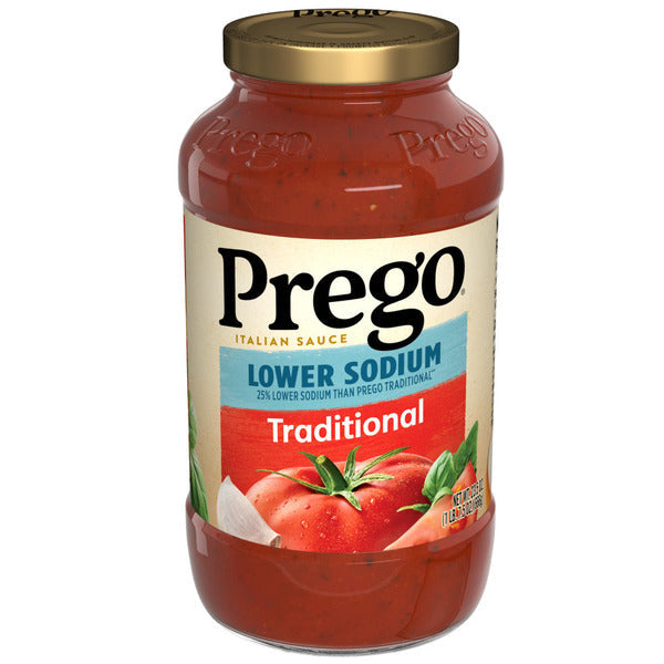 Prego Traditional Lower Sodium Pasta Sauce