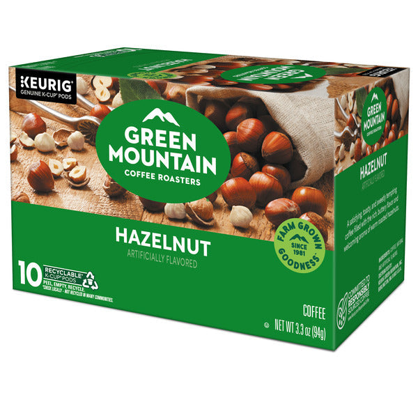 Green Mountain Coffee Roasters Hazelnut K-Cup Pods