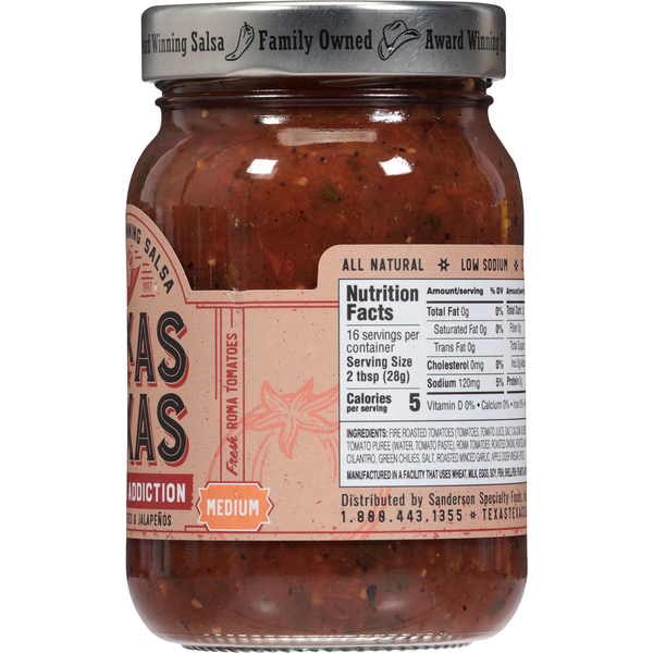 Texas Texas Roasted Addiction Medium Salsa
