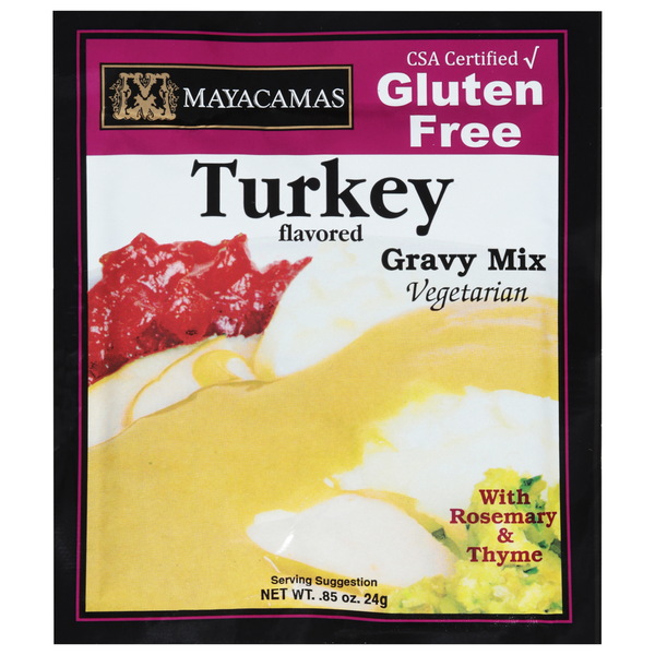 Mayacamas Fine Foods Gravy Mix, Gluten Free, Turkey Flavored