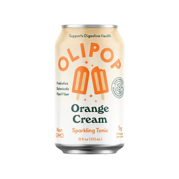OLIPOP Orange Cream Sparkling Tonic