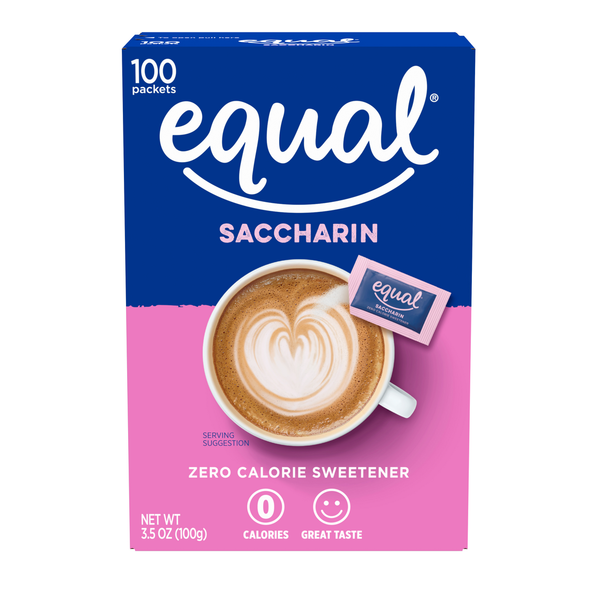 Equal Sweetener, Zero Calorie, Saccharin