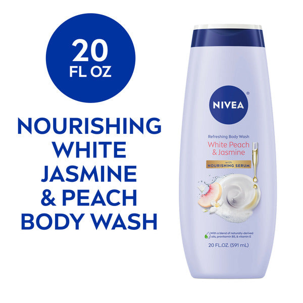 NIVEA Refreshing White Peach & Jasmine Body Wash