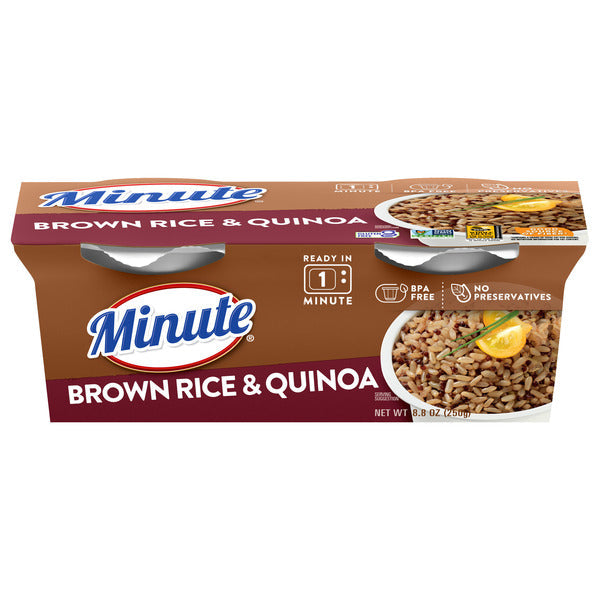Minute Rice Ready To Serve Brown Rice & Quinoa, Gluten-Free