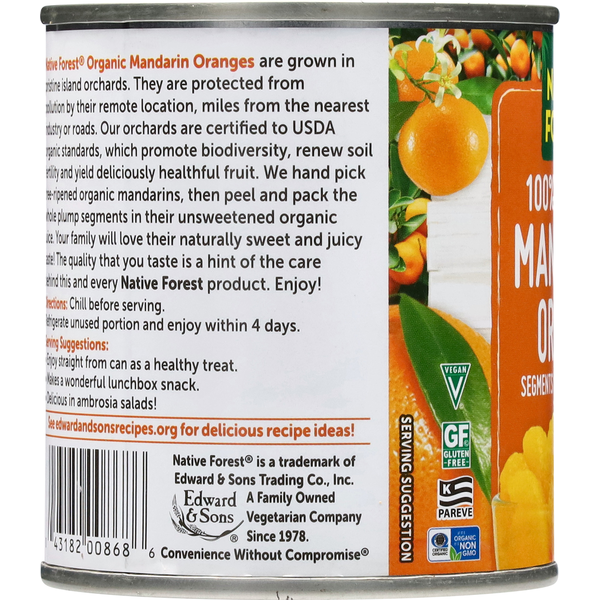 Native Forest 100% Organic Mandarin Orange