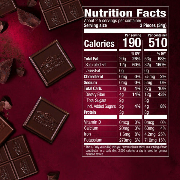 Ghirardelli Intense Dark Chocolate Bar - 92% Cacao