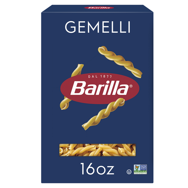 Barilla Gemelli - Non-GMO Pasta Made with Durum Wheat Semolina & Kosher Certified