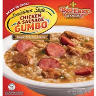 Big Easy Foods Chicken & Sausage Gumbo, Value Size️