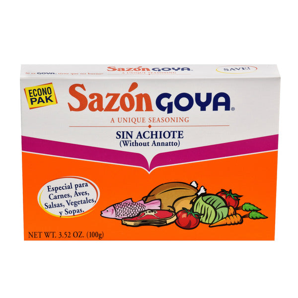 Goya Sazón Seasoning, without Annatto