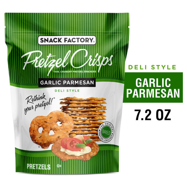 Snack Factory Garlic Parmesan Pretzel Crisps