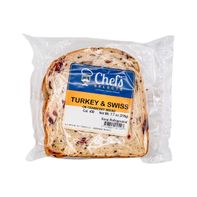 Kitchen Fresh Foods Turkey & Swiss On Cranberry Br...
️