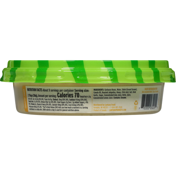 Lantana Honey Jalapeno Hummus