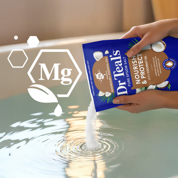 Dr Teal’s Pure Epsom Salt Soak with Coconut Oil