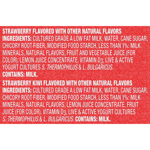Danimals Strawberry Explosion/Strikin&