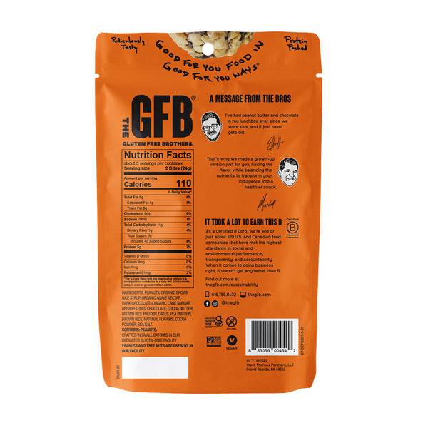 The GFB Dark Chocolate Peanut Butter Bites