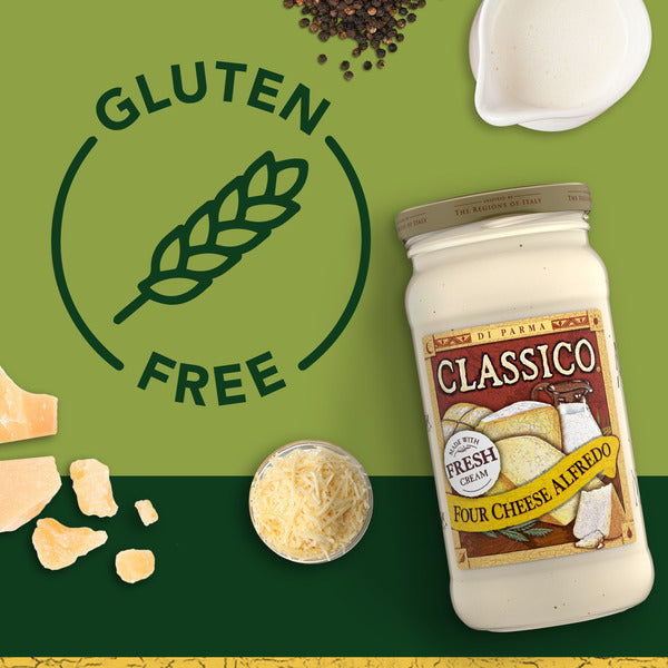 Classico Four Cheese Alfredo Pasta Sauce
