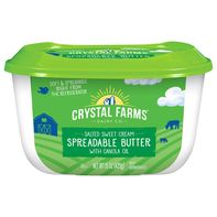 Crystal Farms Spreadable Butter, with Canola Oil, ...
️ DestGlow