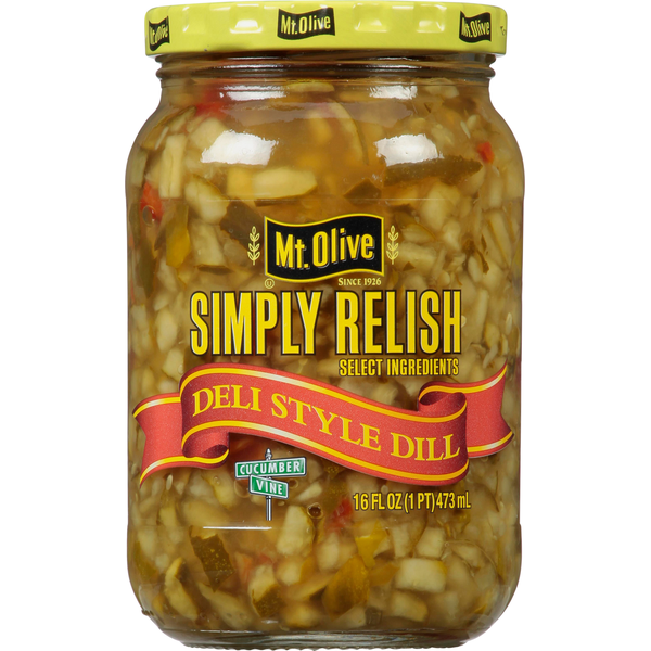 Mt. Olive Simply Relish, Deli Style Dill