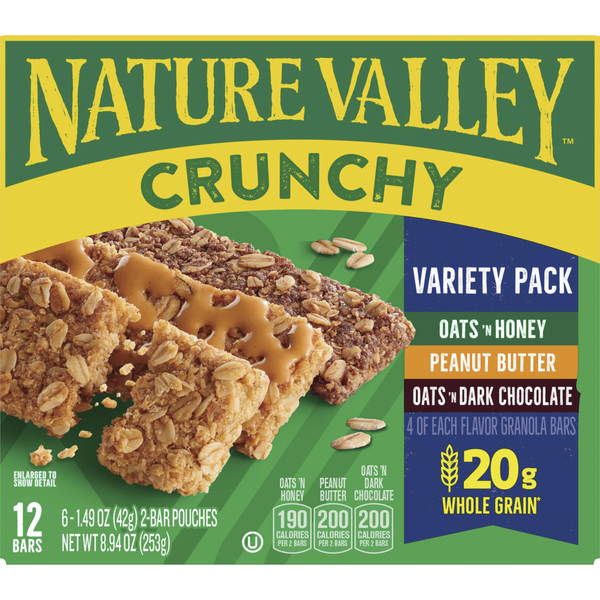 Nature Valley Crunchy Granola Bars Variety Pack