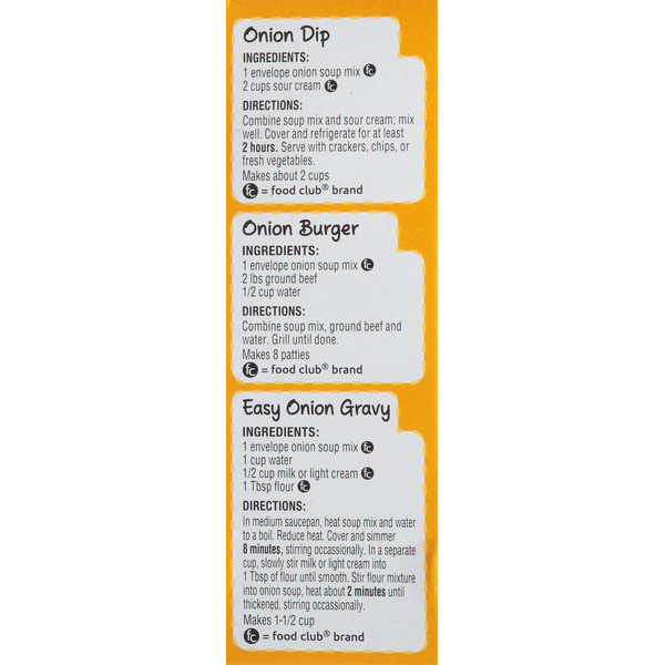 Food Club Onion Mix
