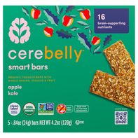 Cerebelly Smart Bars, Apple Kale️ DestGlow