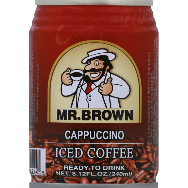 Mr. Brown Iced Coffee, Cappuccino