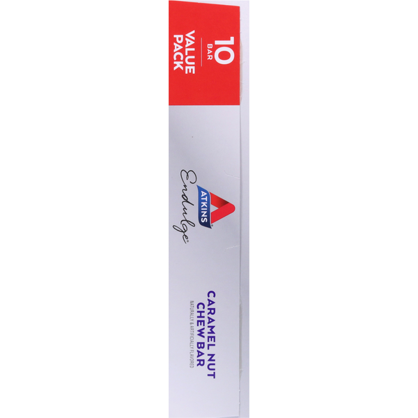 Atkins Bar, Caramel Nut Chew, Value Pack