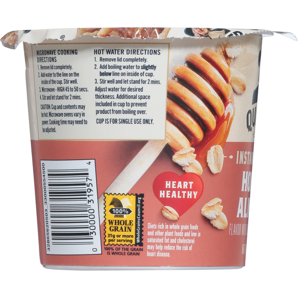 Quaker Instant Oatmeal, Honey & Almonds