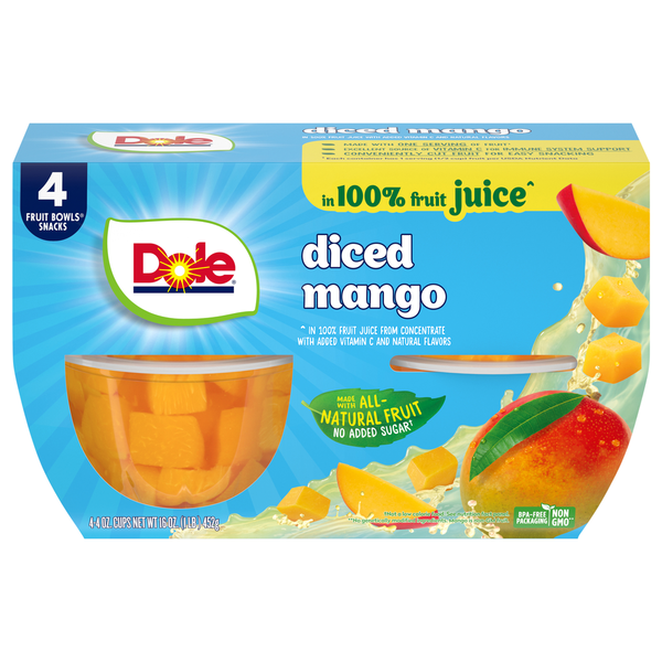 Dole Diced Mango in 100% Fruit Juice