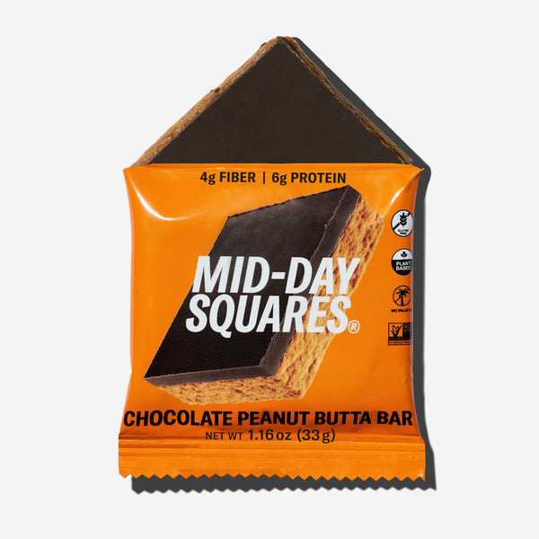 Mid-Day Squares, Peanut Butta, Functional Chocolate