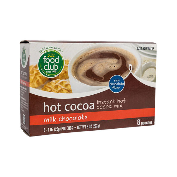Food Club Milk Chocolate Instant Hot Cocoa Mix