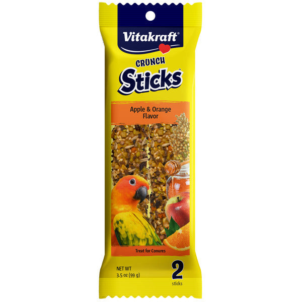 Vitakraft Apple & Orange Flavor Conure Treat