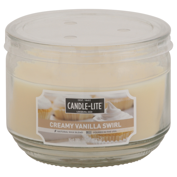 Candle-lite Candle, Creamy Vanilla Swirl