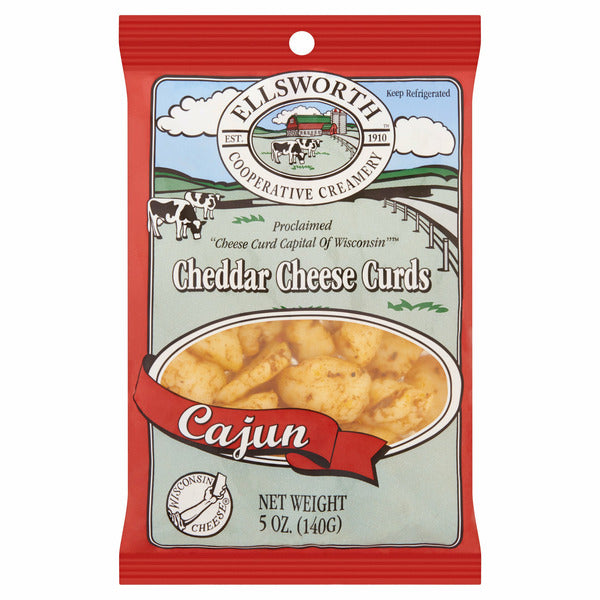 Ellsworth Cooperative Creamery Cajun Cheddar Cheese Curds