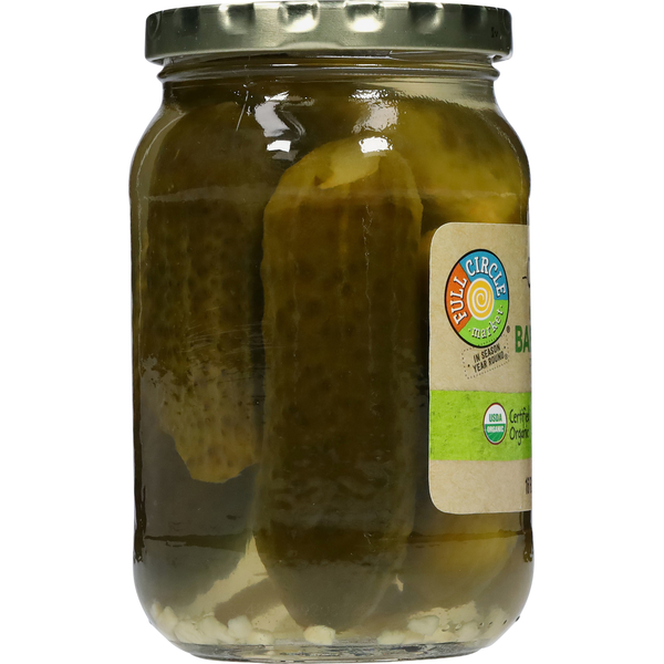 Full Circle Pickles, Baby Dill, Kosher