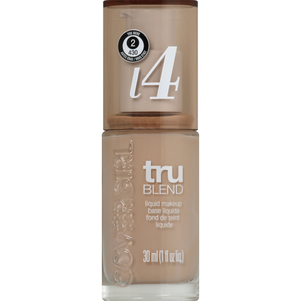 COVERGIRL truBlend Liquid Foundation Makeup Classic Beige, Female Cosmetics