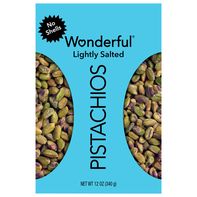 Wonderful No Shells Lightly Salted Pistachios️