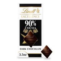 Lindt Excellence 90% Cocoa Supreme Dark Chocolate Bar