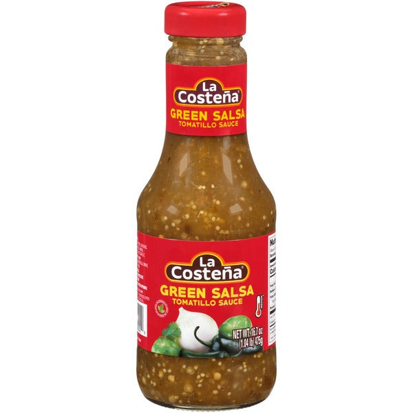La Costeña Medium Green Salsa Tomatillo Sauce