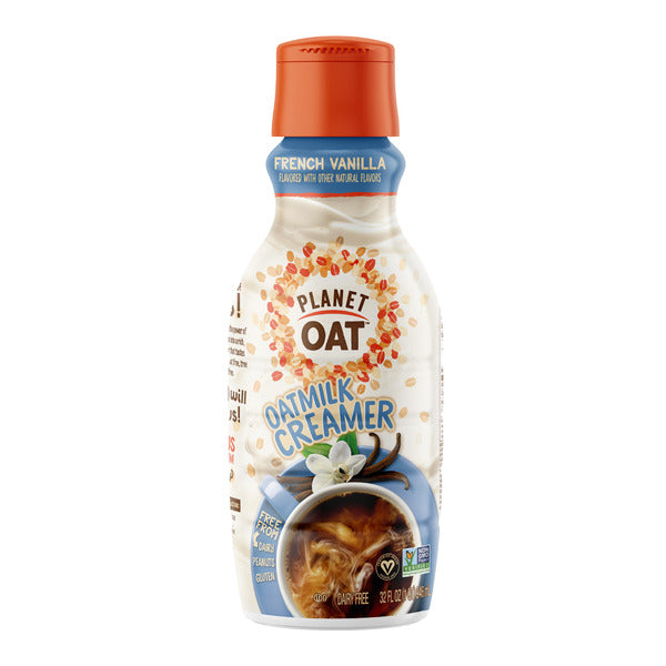 PLANET OAT French Vanilla Coffee Creamer, 32 oz
