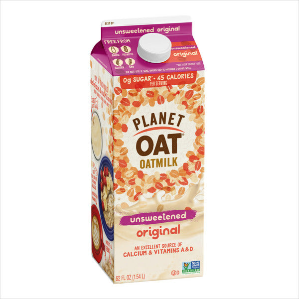 Planet Oat Unsweetened Original Oatmilk