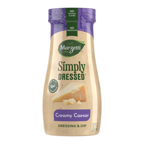 Marzetti Simply Dressed Creamy Caesar Dressing and Dip