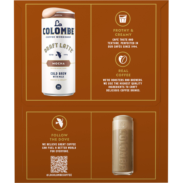 La Colombe Draft Latte Mocha Cold Brew with Milk