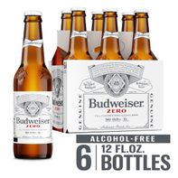 Budweiser Zero Alcohol Free American Lager Beer️ DestGlow
